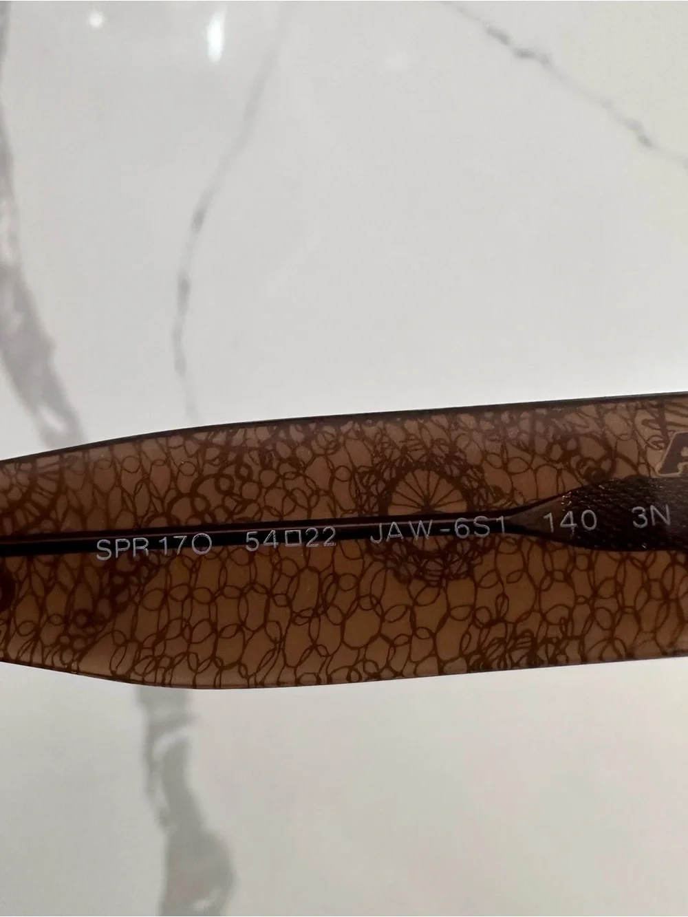 Prada Brown Patterned Cat-Eye Sunglasses